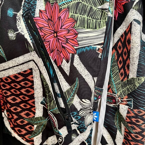 Adidas XioFloresta Rita Jungle Track Jacket Sz S - Picture 8 of 10